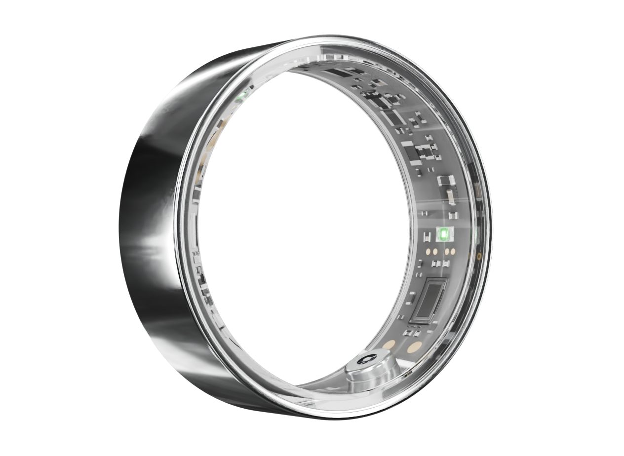 HELIOS in Titanium Silver, three-quarter view