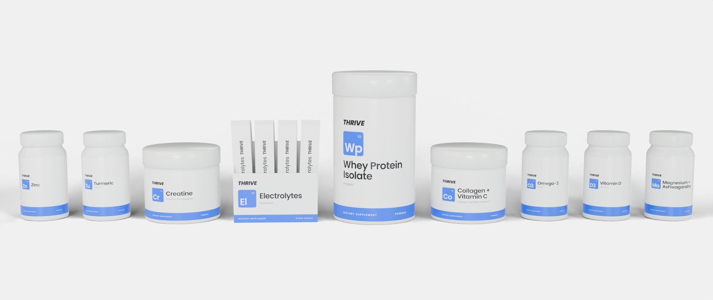 The THRIVE supplement range